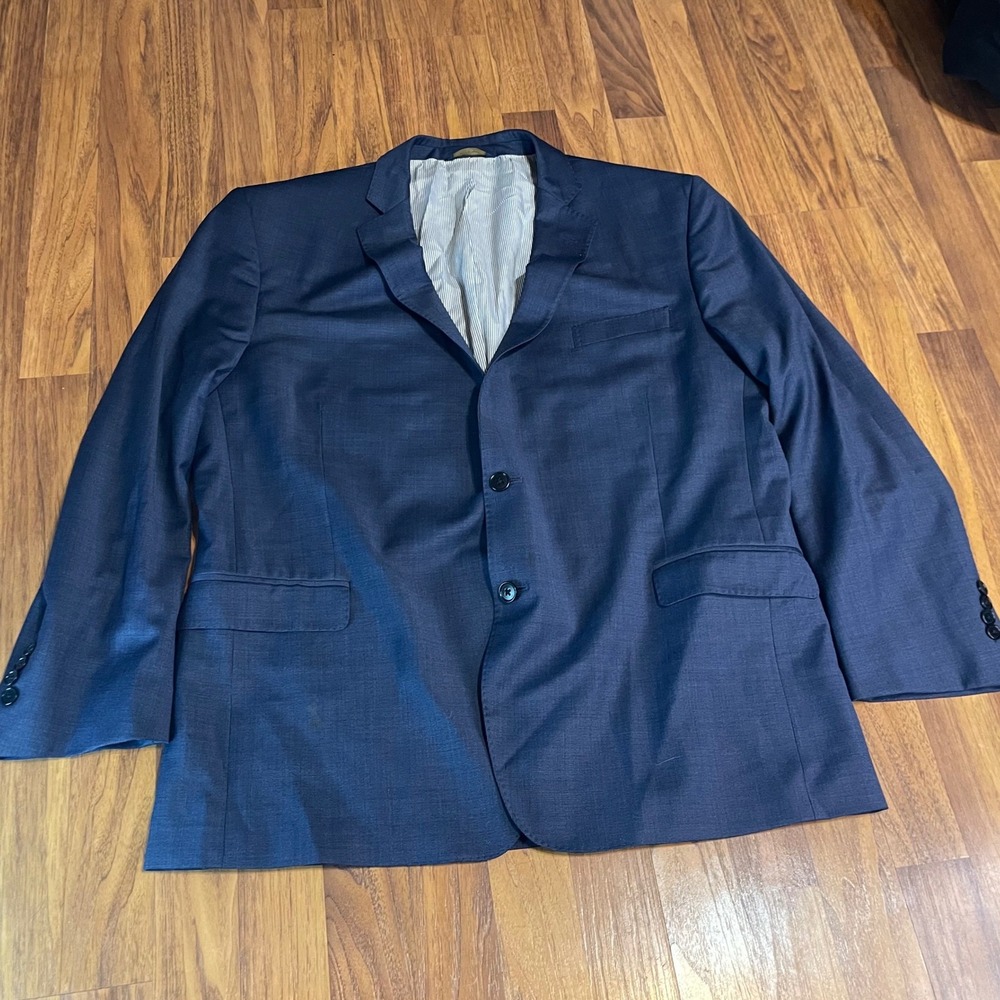 Brooks Brothers Explorer Blazer 48R Regent Fit Wool Navy Blue Sport Coat Mens